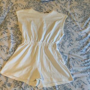 White Zara romper
